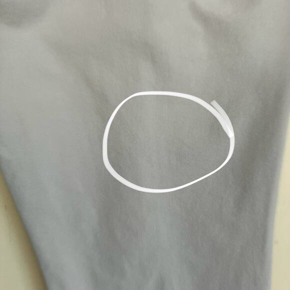 Athleta Sz 6 Wonder Stash Skinny Pants Cream Beige Stretchy Sporty Athleisure - Picture 7 of 16